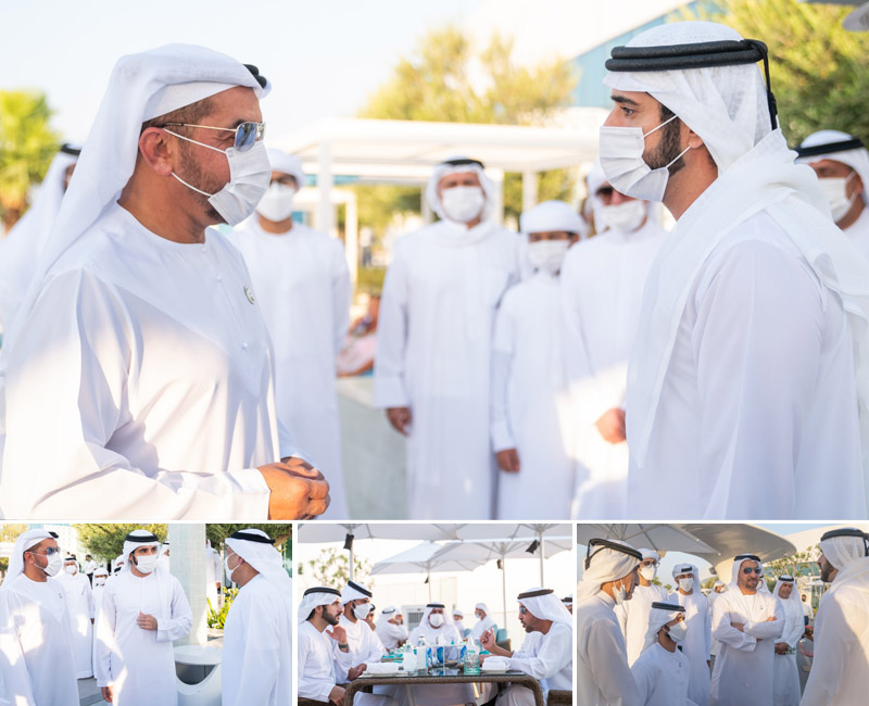 Hamdan bin Mohammed meets with Hamdan bin Zayed in Dubai