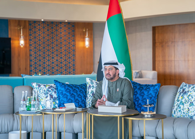 Hamdan bin Zayed chairs Al Dhahra Holding's BM