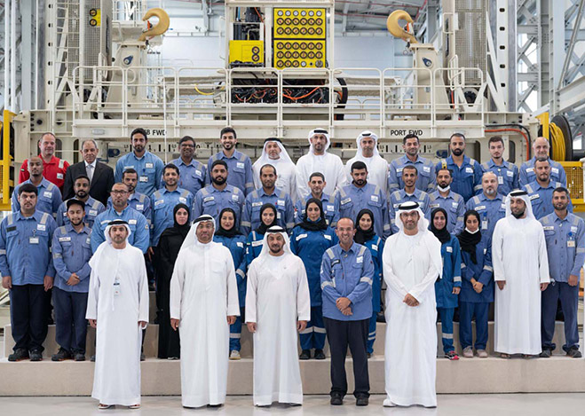 Hamdan bin Zayed visits Dolphin Energy’s headquarters and facilities