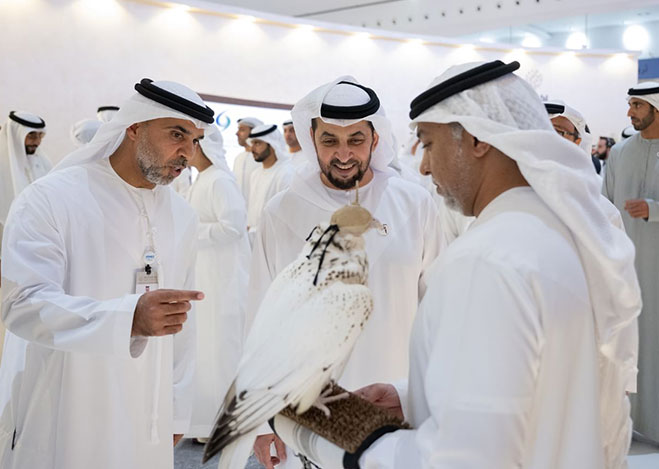 Hamdan bin Zayed visits ADIHEX 2026
