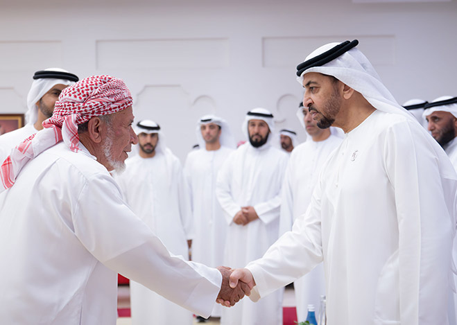 Hamdan bin Zayed inspects infrastructure projects, meets with citizens in Al Sila’