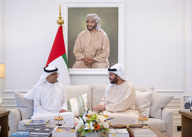 Hamdan bin Zayed reviews future development, investment projects of Modon Holding in Al Dhafra Region