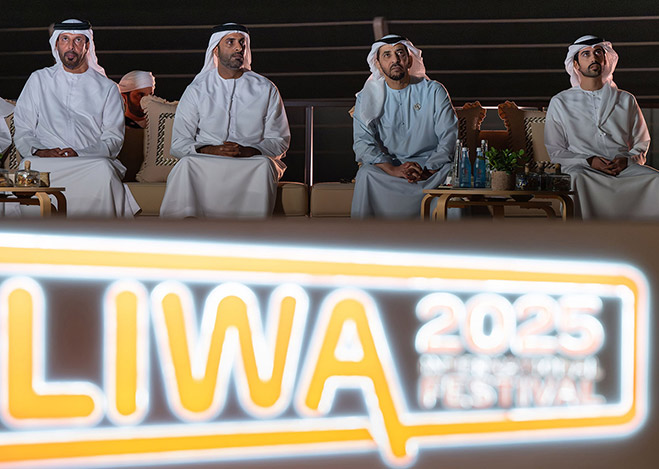 Hamdan bin Zayed visits Liwa International Festival 2025