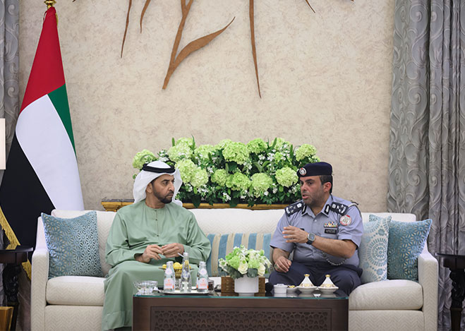 Hamdan bin Zayed continues to receive Ramadan well-wishers